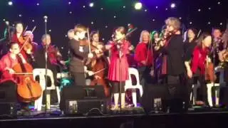 Caleb at national Celtic music festival (2016)