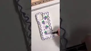 Wp +91 9464050474 for order❤️ | decoden art deco cream glue mobile case tutorial#youtubeshorts#viral