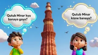Qutub Minar kisne aur kyu banaya? | Fun History Hindi | Kids Cartoon Story