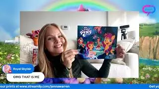 Streamily.com Presents: Jenna Warren, voice of Sunny Starscout from My Little Pony