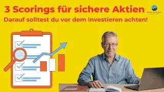 The 3-score method for safe stocks