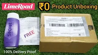 Limeroad Free Products Trick 2021|| Limeroad ₹0 Product Unboxing | Viral Loot | Free online Shopping