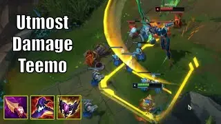 Full Damage Build: Teemo vs Aatrox [Full Match]