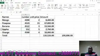 Excel What if 05 29 2020