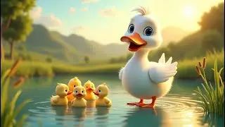 Five Little Ducks and the Rainbow Pond | Nursery Rhyme & Kids Song