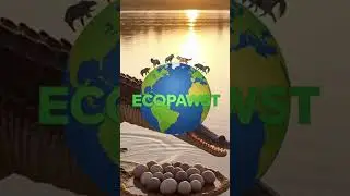 fyp Wake Up 7:07 PM FYP &ndash; Gharial Guards Eggs in Safe River 🐊✨