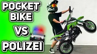 POLIZEI VERFOLGUNGSJAGD mit POCKET BIKE (Crash)│Storytime