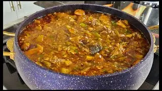 You will not be disappointed after trying this quick but tasty okro stew.