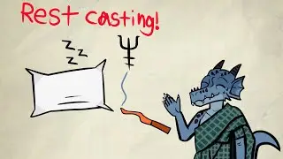 Rest casting in Dnd 5e