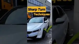 Safe Turning Techniques: Using Your Car Hood as a Guide #cardrivingtips #automobile #shorts