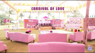 Carnival of Love |  Fortune Beach Resort, Chennai | Decor and Planning by The Wedding Experience