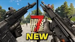 MODDED Sniper Rifle WEAPON TESTING! - IZY-All in One Gun Pack 7 Days to Die