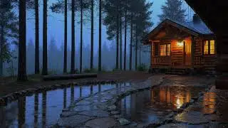 Night Thunder Storm with Rain Power | Fall into Sleep Faster as Rain Helps Ease Insomnia Tonight