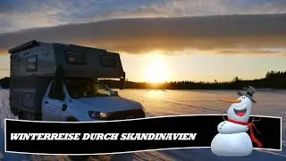 Skandinavien im Winter / Teil 1 Über Stockholm Richtung Polarkreis