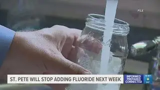 St. Petersburg announces when it will stop adding fluoride to public water