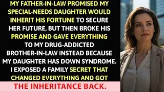 My Father-in-Law Promised My Special Needs Daughter Would Inherit His Fortune to Secure Her Future..
