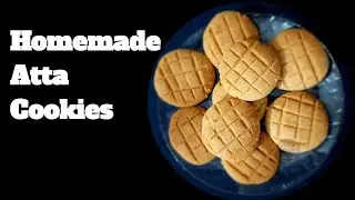 Easy Homemade Atta Cookies in IFB microwave,#shot