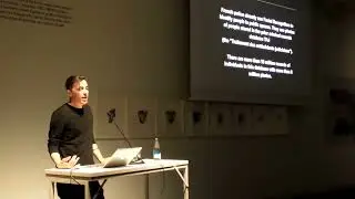 Paolo Cirio at Fundació Foto Colectania in Barcelona on surveillance, privacy, Internet Photography