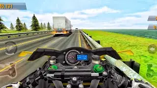 Traffic Rider - ( The Yellow KWS RH2 BIKE Ful Wheeling & Racing 🥶🔥 ) GAMEPLAY! 