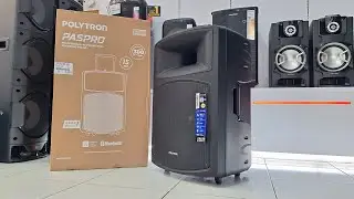 SPEAKER POLYTRON PASPRO 15GP3 TERBARU, SUDAH ADA CLIP DETECT