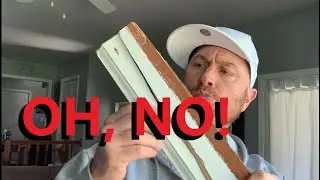 How to fix a broken baseboard problem.