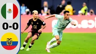 Mexico vs Ecuador - Copa America  - First Half Full Highlight