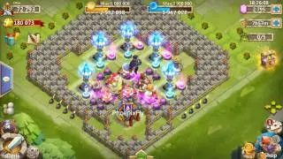 Castle Clash | How to beat HBM P | TH18 | F2P | No Evo; SK, Ghoul, Molt, DD
