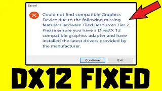 How to FIX Halo Infinite DirectX 12 Error