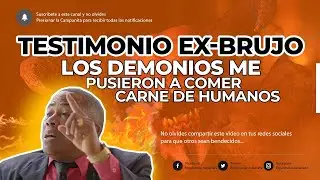 TESTIMONIO IMPACTANTE 😱 EX-BRÛJ0 😱CUENTA COSAS SORPRENDENTE😱 PRESTA ATENCION COMO DIOS LO LIBERO🙏🔥