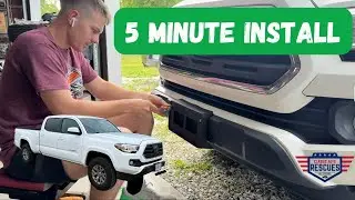 How to install a Toyota License plate bracket - Easy step-by-step guide