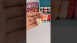 color mixing🤍🤎💛🤍 #shorts #youtubeshorts#clay#toast#keychain#miniature #ideas#aesthetic#diy#trending