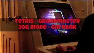 Tetris - The Grand Master (Arcade) / 20G mode / GM Rank - 1cc