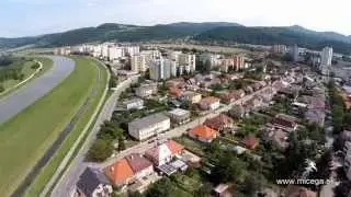 Sihoť Trenčín (letecký pohľad)
