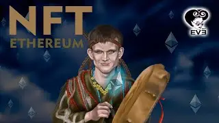 NFT art. Vitalik Buterin. Ethereum. Animation