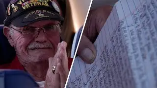 Honor Flight 20: Vietnam veteran gets surprise letter from old pen pal