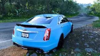 Cadillac CTS-V Sedan 🔥 Luxury Meets Muscle | Forza Horizon 5 (4K)