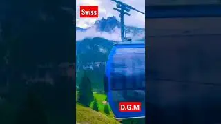 beautiful swiss alps  visit in lift😎😌 #youtubeshorts #trending #swiss