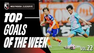 Astounding Rocket Goals! | 2024 J.LEAGUE TOP GOALS | VOL.22