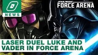 'Laser Duel' Luke Skywalker and Darth Vader in Star Wars Force Arena 1.6 Update | SYLO News