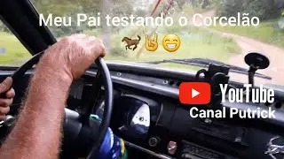Meu Pai testando o Corcel&atilde;o 🐎 1976 #corcel