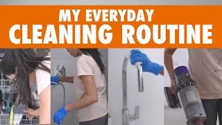 My Everyday Cleaning Routine | How I Clean Our House Daily | April Algrably