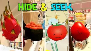 Прятки с КРАСНЫМИ ЕДАМИ 🍎 Secret Staycation [Roblox]