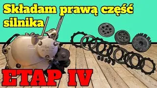 Składanie silnika czyli jak złożyć sprzęgło i prawą stronę silnika Suzuki Marauder GZ 125 (GS,GN,DR)