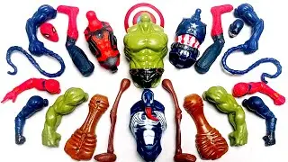 MARVEL SUPERHERO TOYS SIREN HEAD HULK CAPTAIN AMERICA VENOM  SPIDERMAN AVENGERS ASSEMBLE TOYS