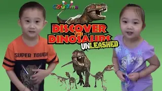 Discover The Dinosaurs Unleashed 2017 Exhibit T-Rex Raptors Dino Ride
