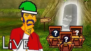Usando GLITCHES Para VIRAR ADULTO - Ocarina of Time Randomize Ao Vivo