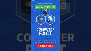 Modern SSDs are faster than HHD #shorts #computerfacts