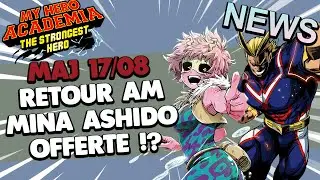 LE RETOUR D'ALL MIGHT AVEC UN COSTUME + MINA ASHIDO ENFIN DISPO ! MAJ 17/08 | MHA THE STRONGEST HERO