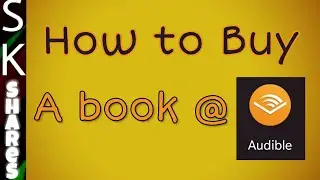 How to buy audio book on audible