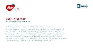 ZETmaniak - Radio ZET: Marek Starybrat